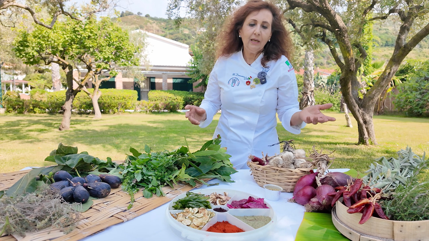 Gli odori e le spezie del territorio di Zambrone presentati dalla Chef Domenica Grillo
